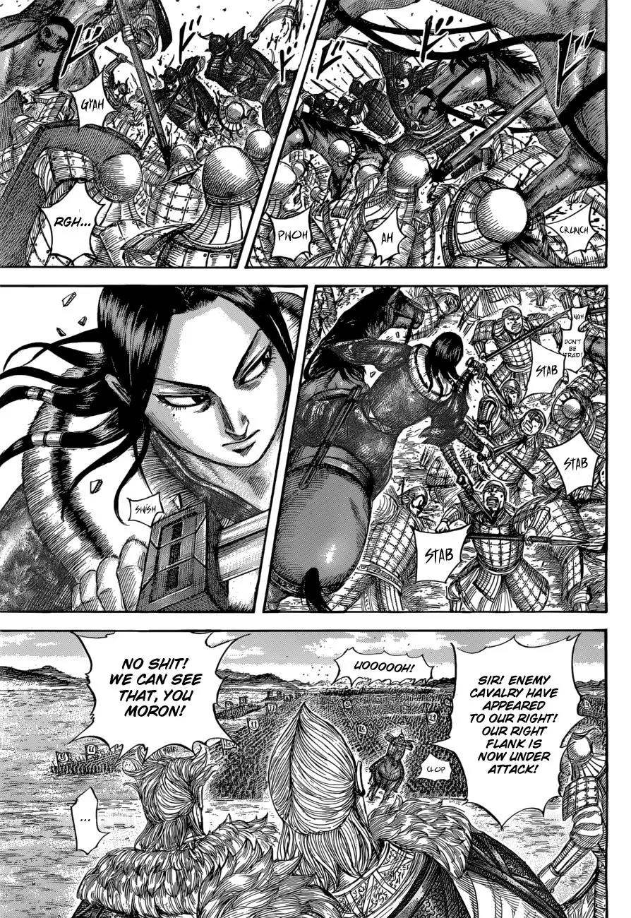 Kingdom manga, chapter 520, page 15 of 18