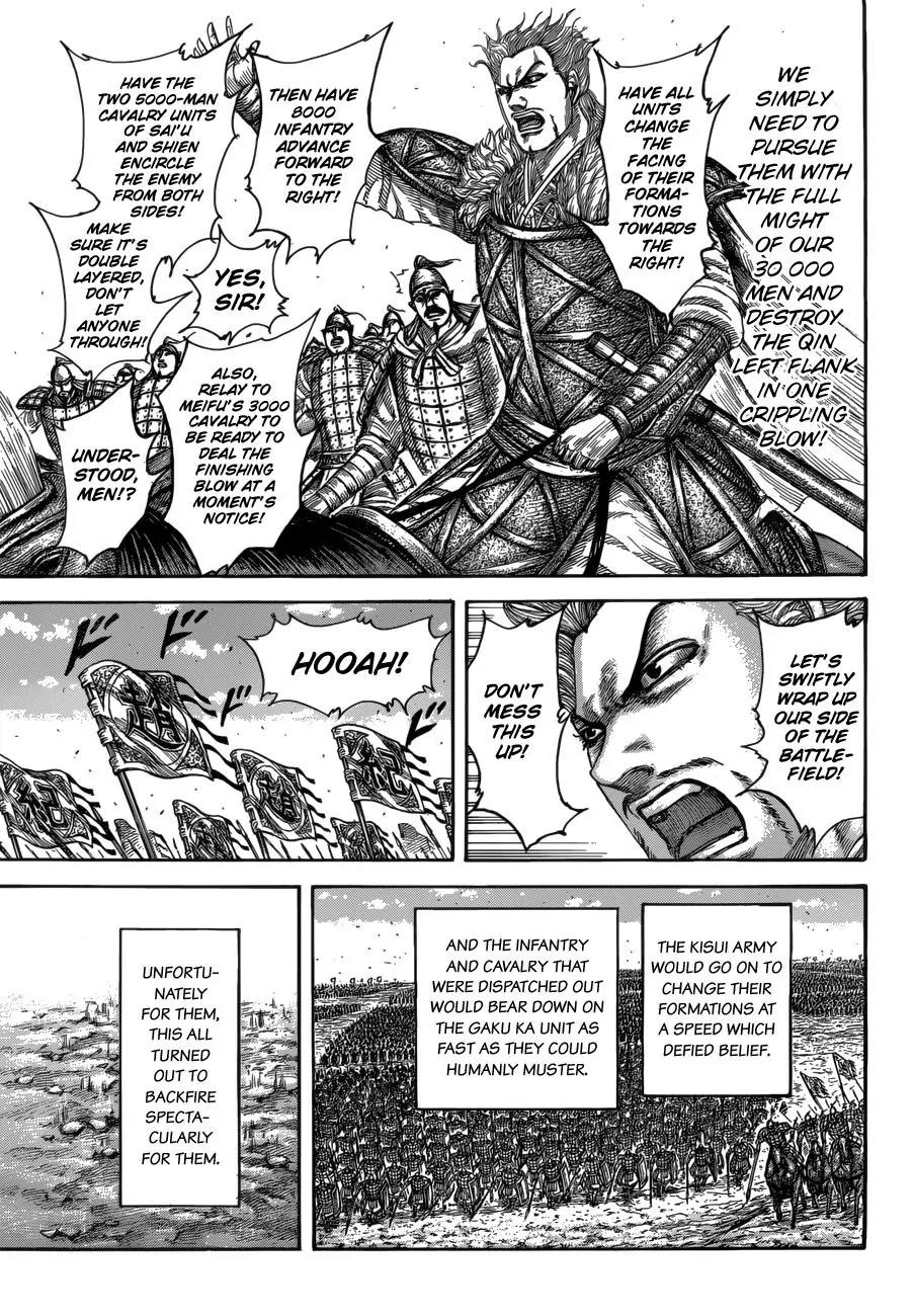 Kingdom Chapter 521 page 14 - Chapter 521: The Intricacies Of Mobility