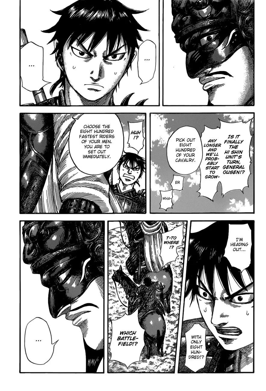 Kingdom manga, chapter 526, page 18 of 19
