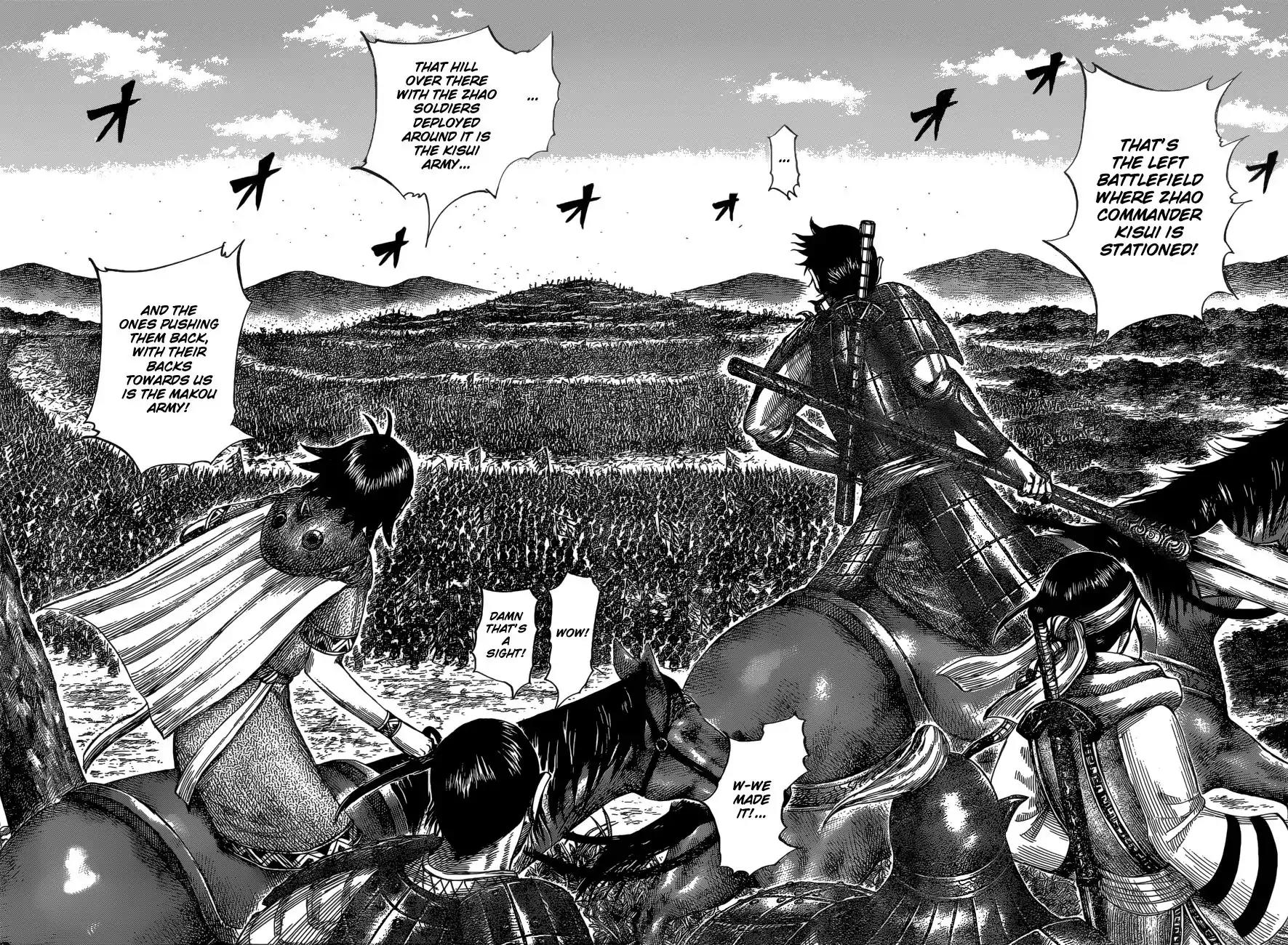 Kingdom Chapter 529 page 15 - Chapter 529: =Tanwa's Bravery