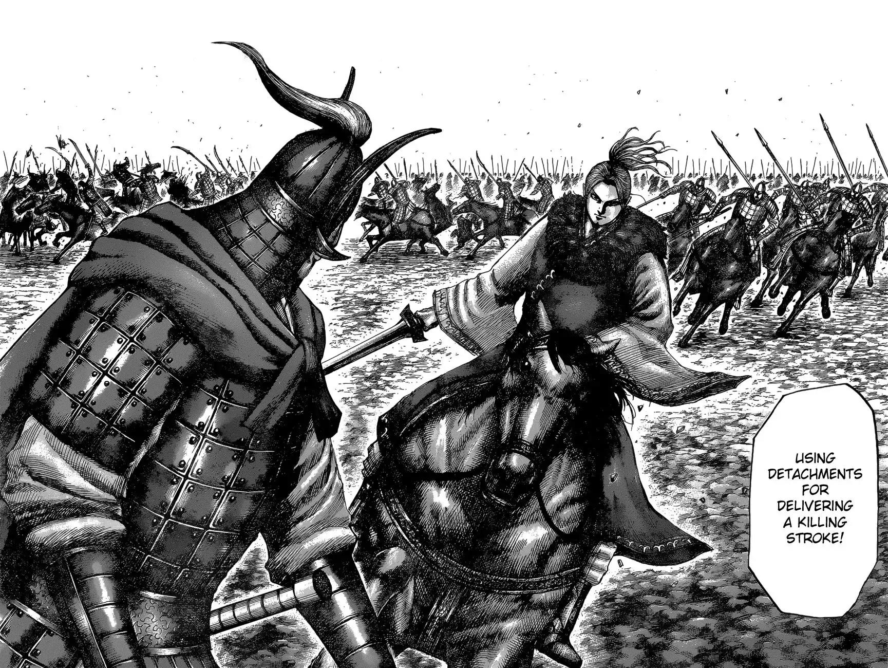 Kingdom manga, chapter 530, page 17 of 18
