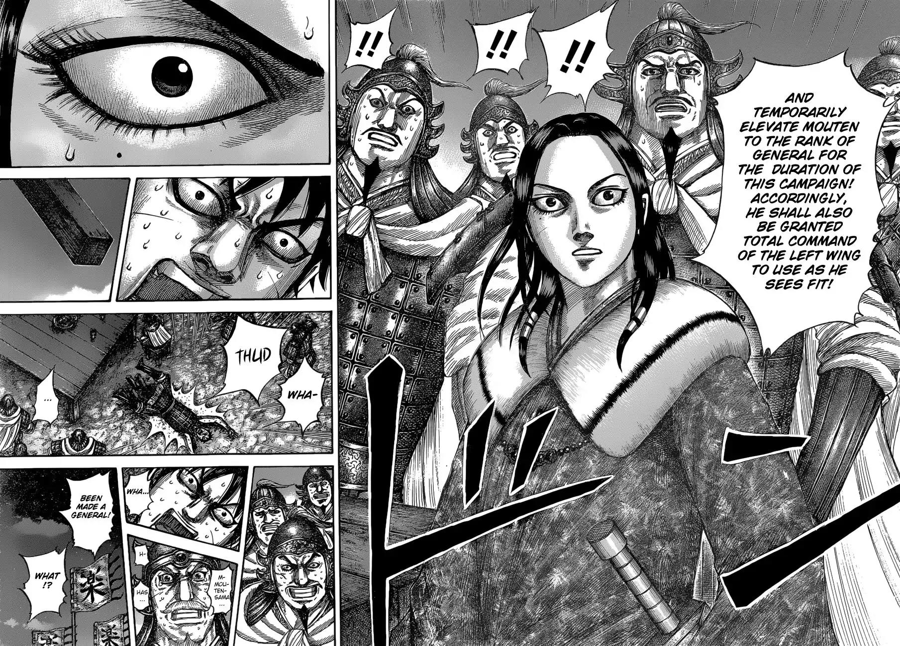 Kingdom manga, chapter 535, page 18 of 19