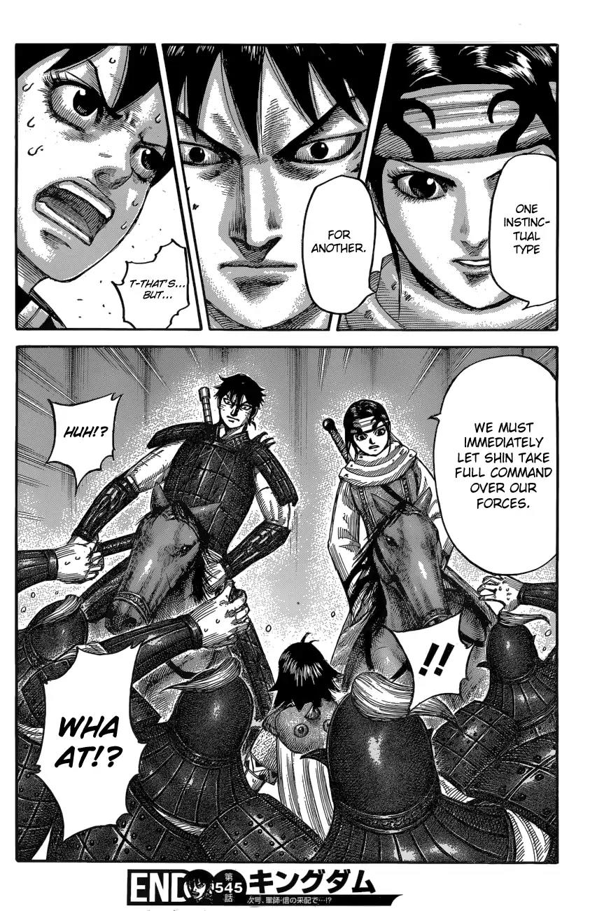 Kingdom Chapter 545 page 20 - Chapter 545: Instinct