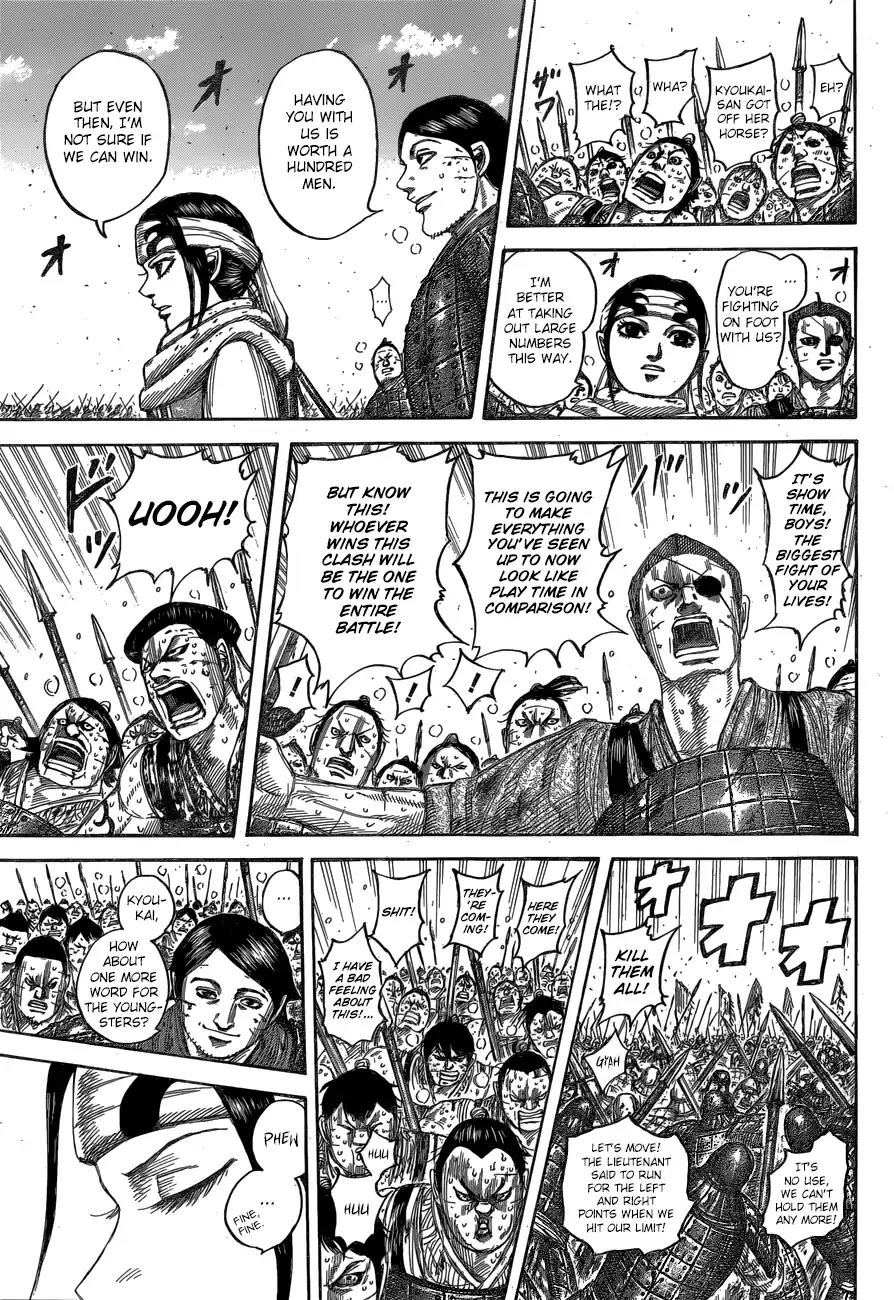 Kingdom Chapter 548 page 19 - Chapter 548: Mid-Battle Tactics