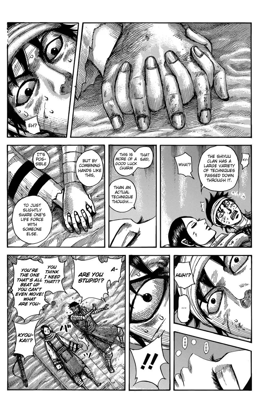 Kingdom manga, chapter 550, page 9 of 20