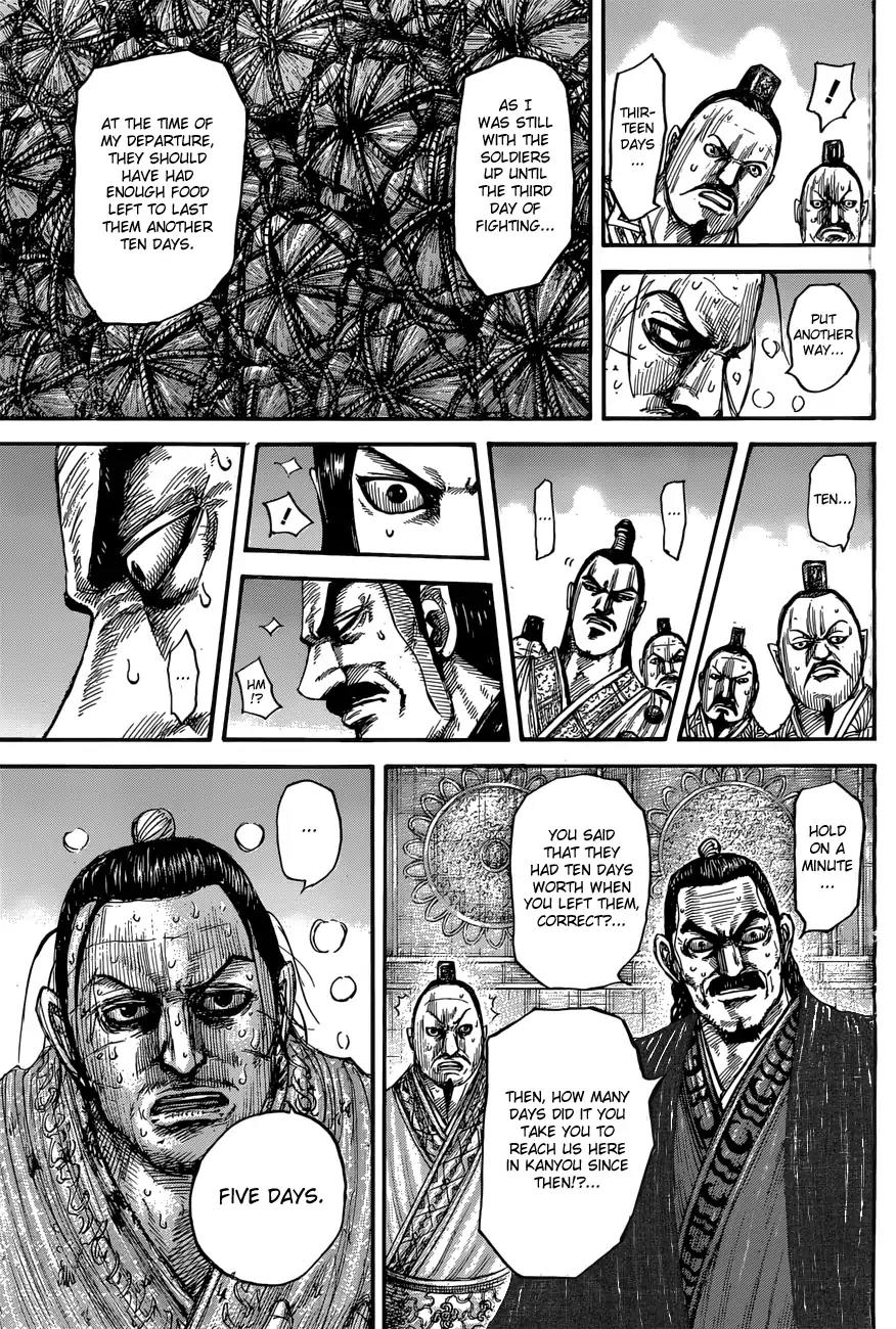 Kingdom Chapter 551 page 11 - Chapter 551: Messenger's Report