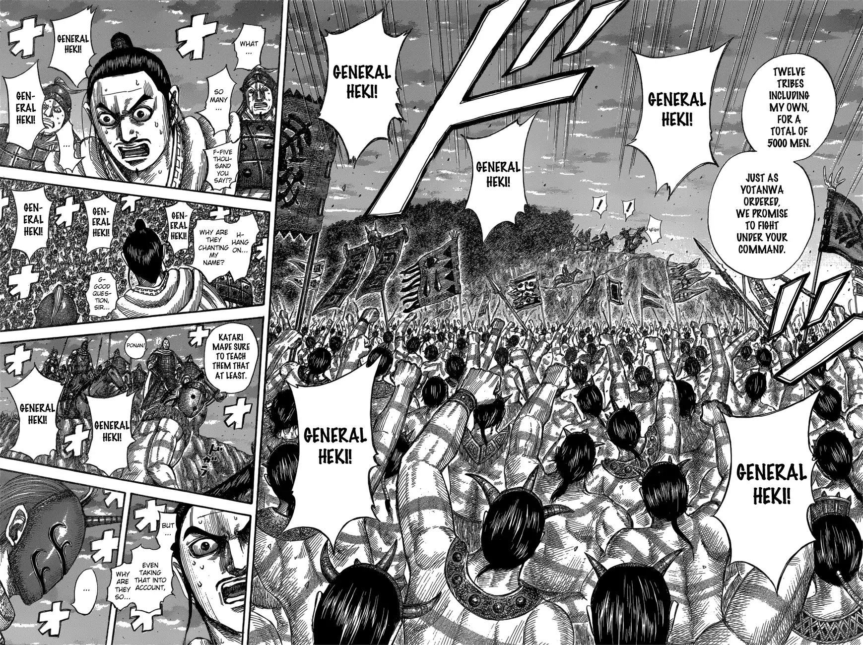 Kingdom manga, chapter 553, page 7 of 19