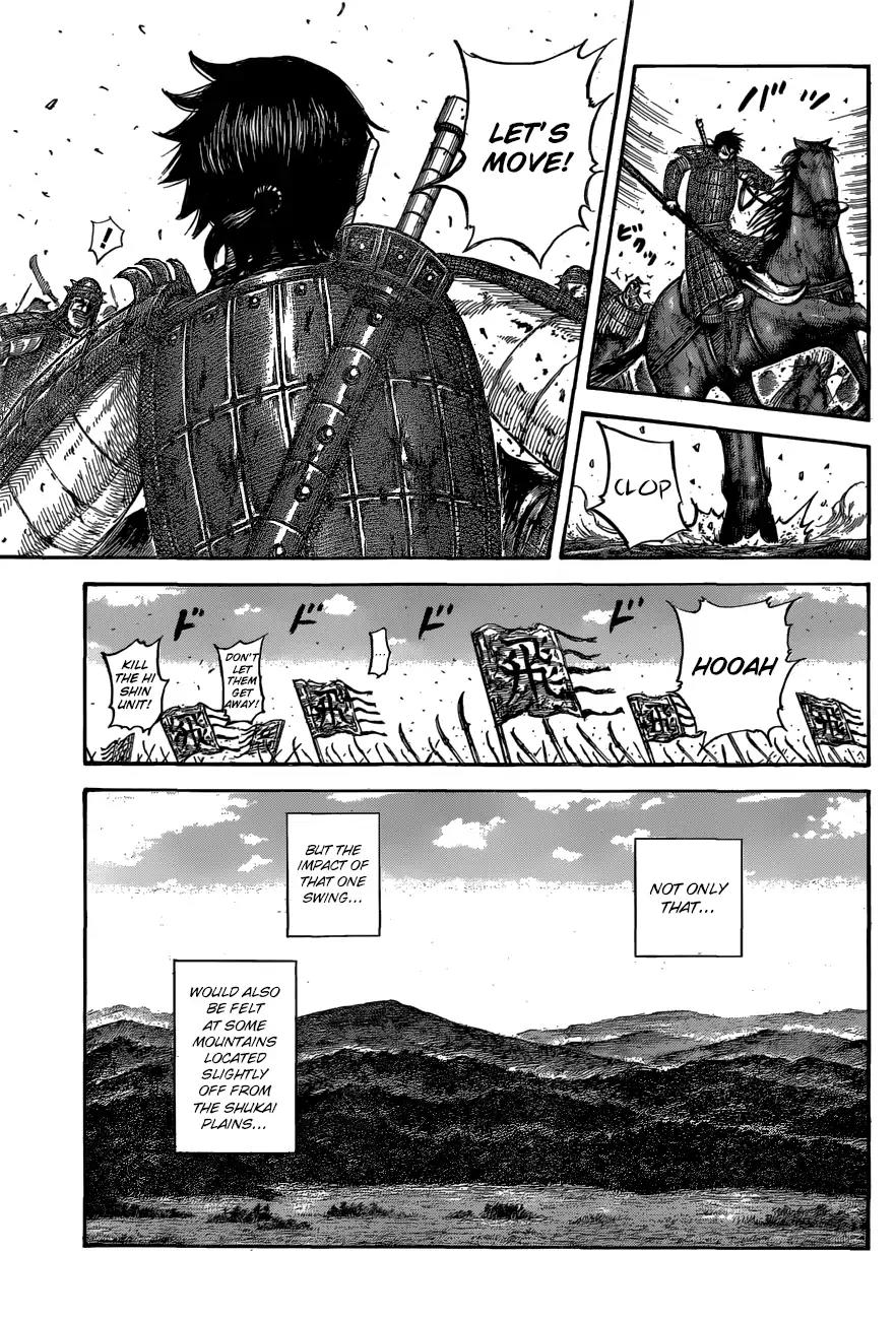 Kingdom Chapter 561 page 10 - Chapter 561: Impact of that Single Swing