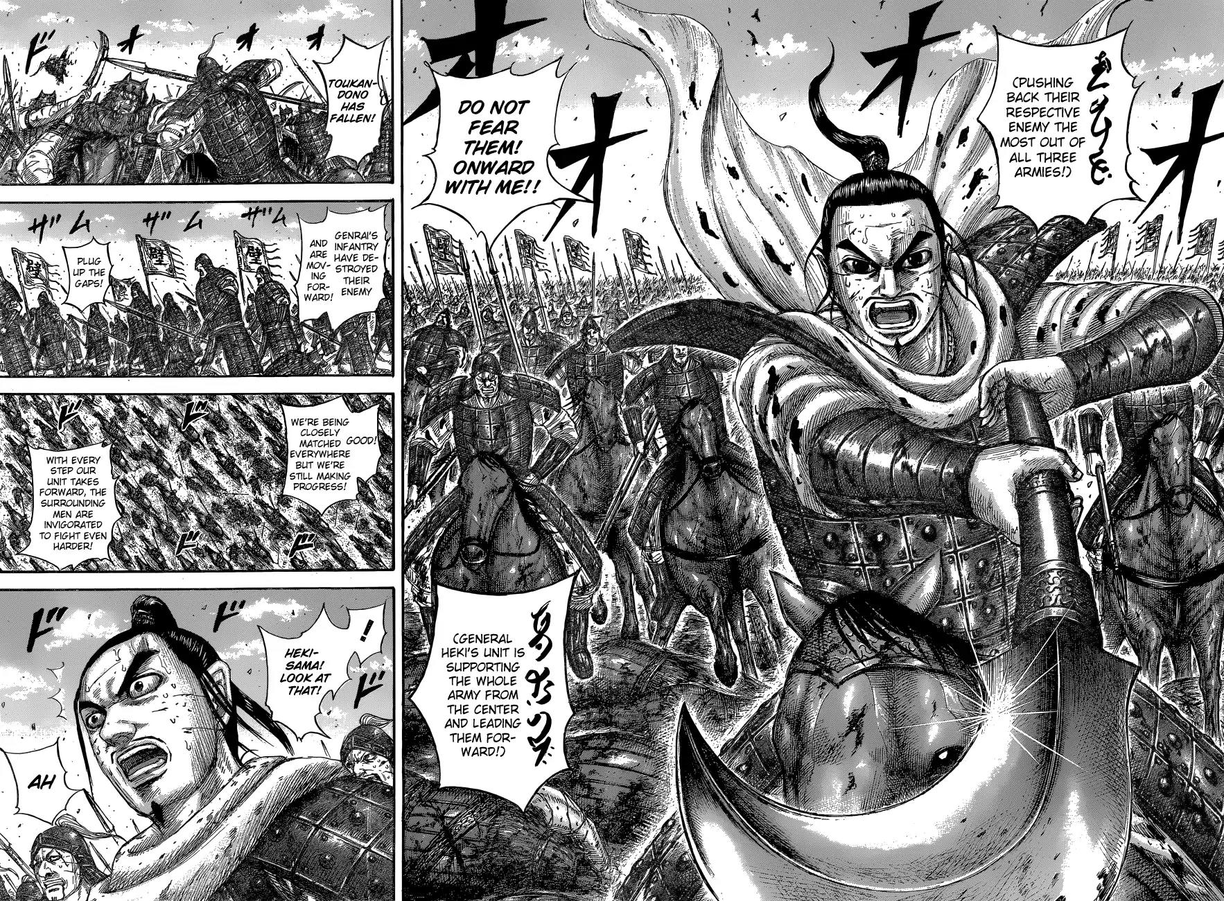 Kingdom Chapter 561 page 17 - Chapter 561: Impact of that Single Swing