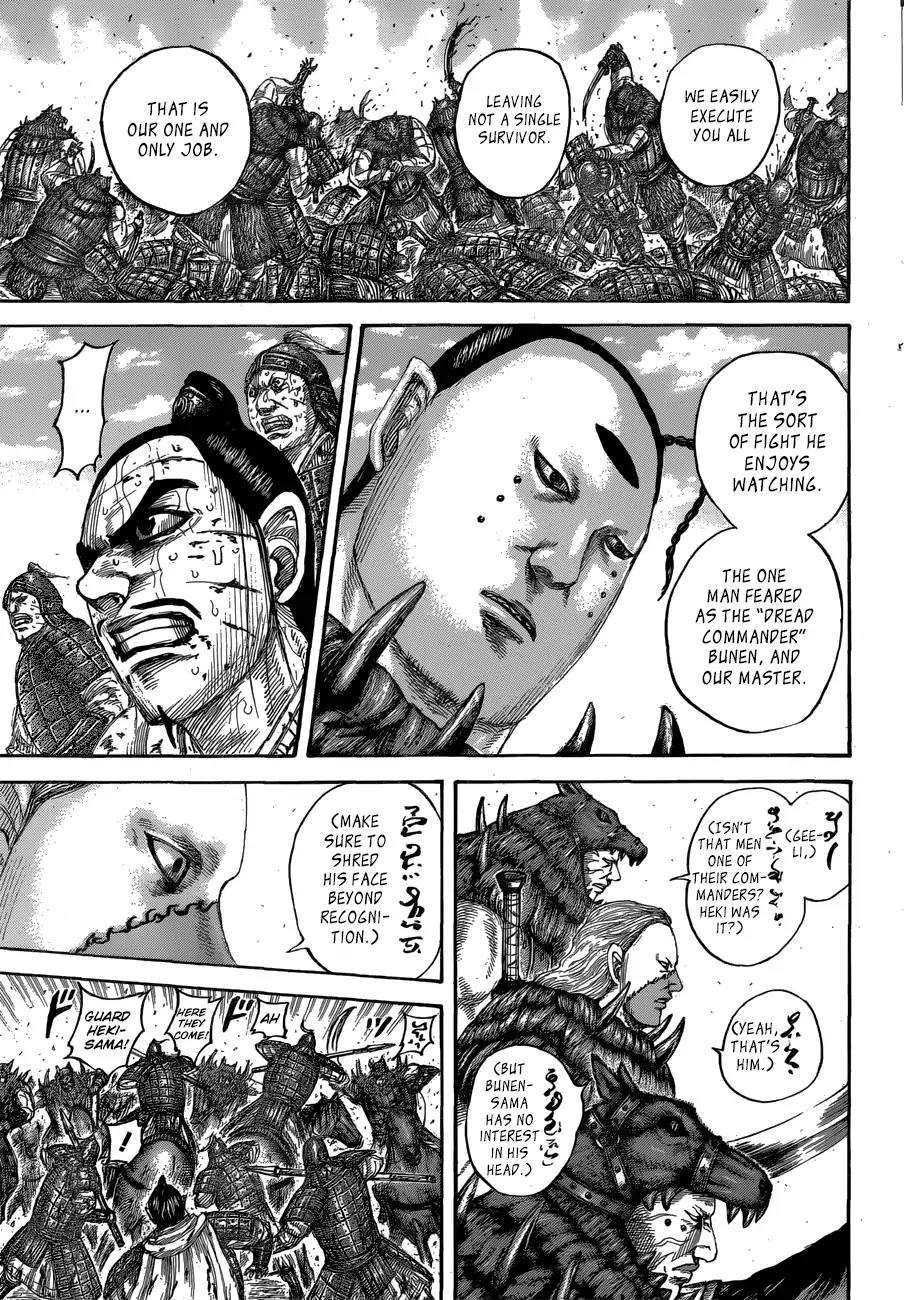 Kingdom manga, chapter 562, page 11 of 18