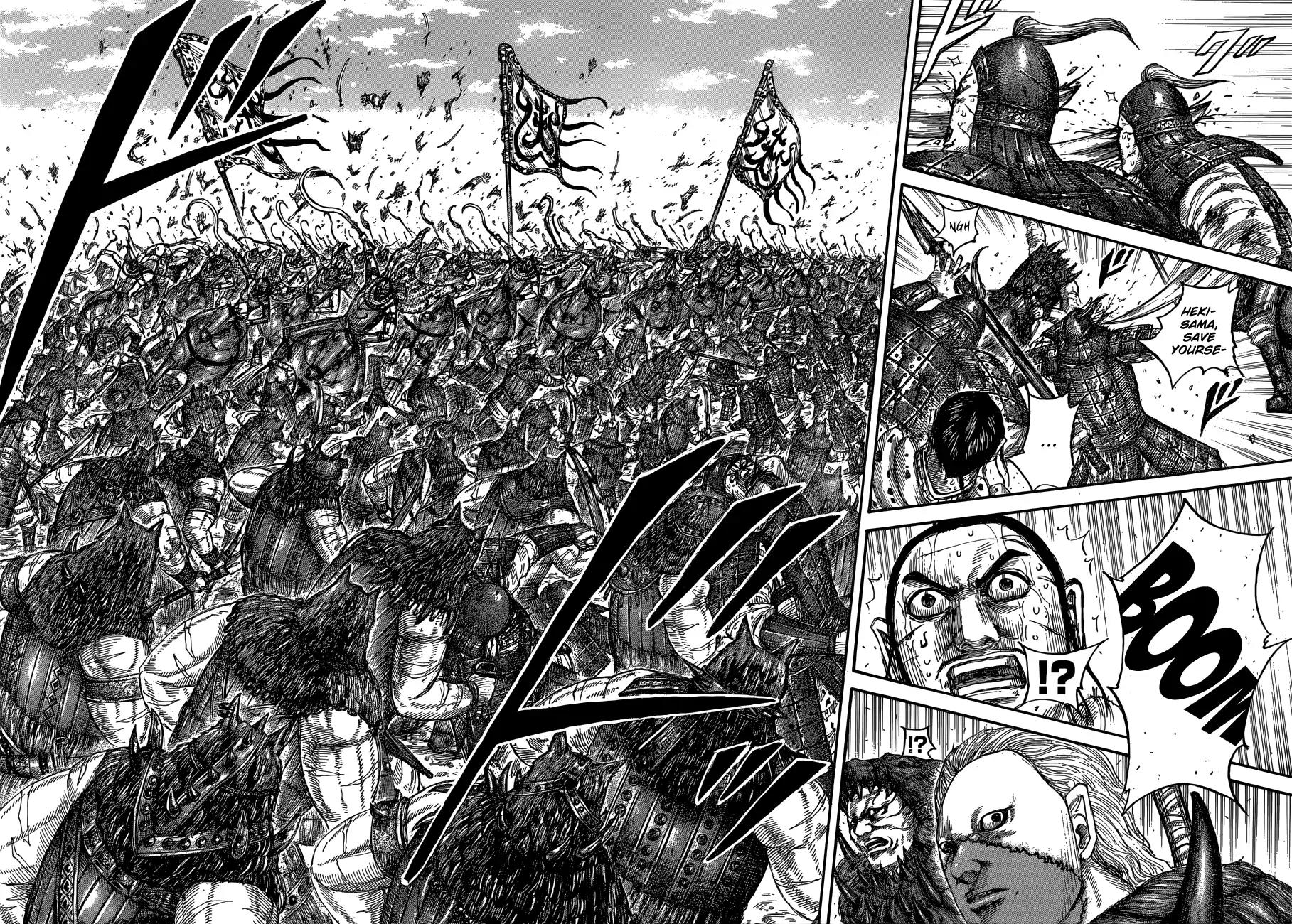 Kingdom manga, chapter 562, page 12 of 18
