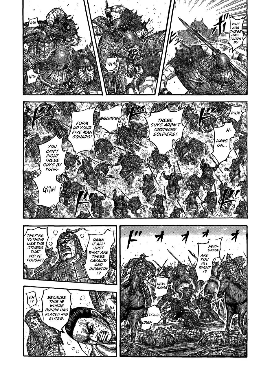 Kingdom manga, chapter 562, page 9 of 18