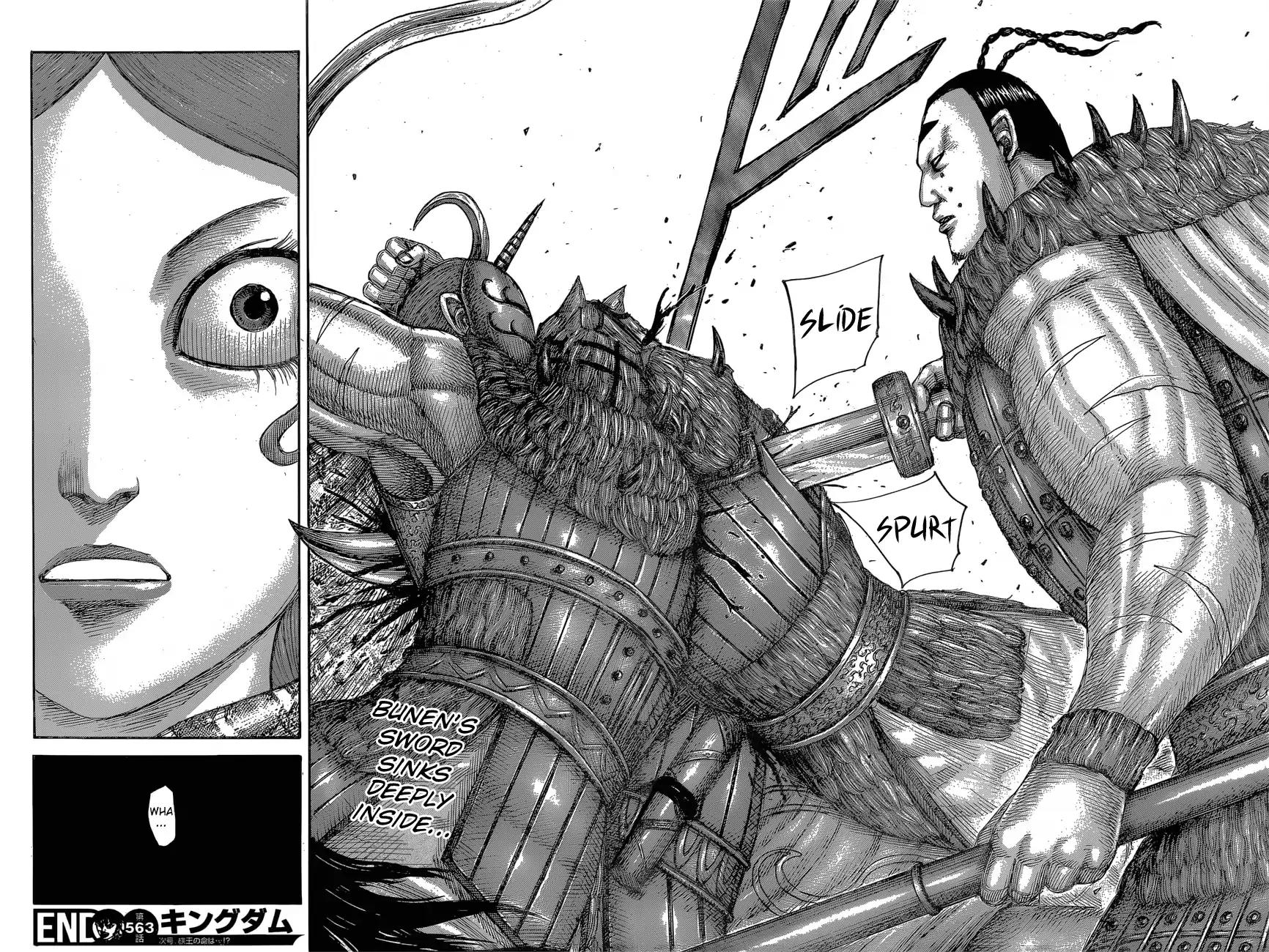 Kingdom manga, chapter 563, page 20 of 20