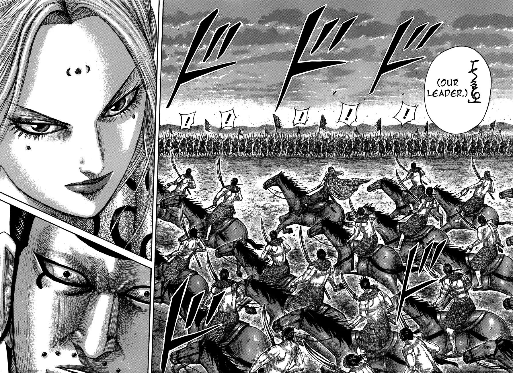 Kingdom Chapter 565 page 12 - Chapter 565: Upon The Front Lines