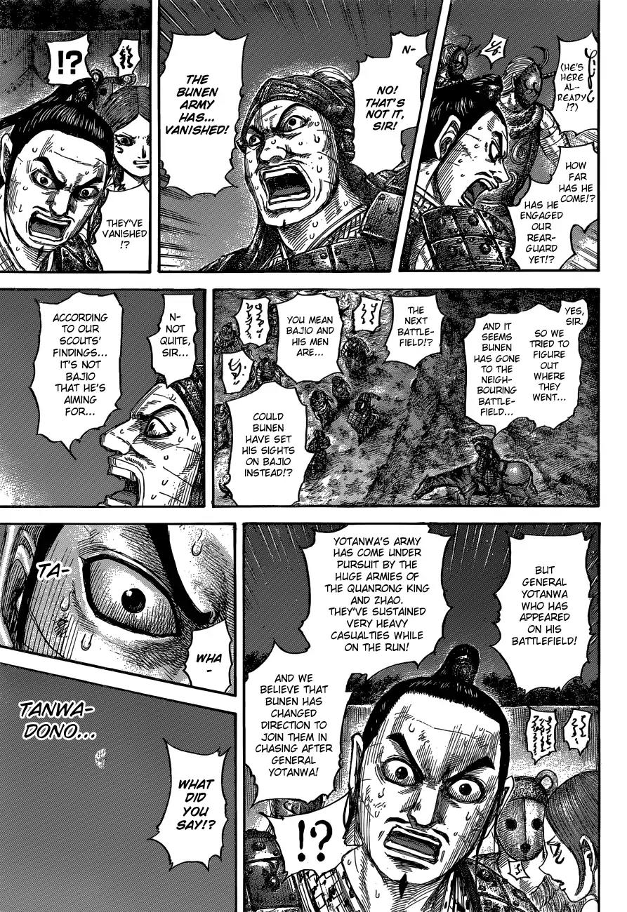 Kingdom manga, chapter 567, page 11 of 19