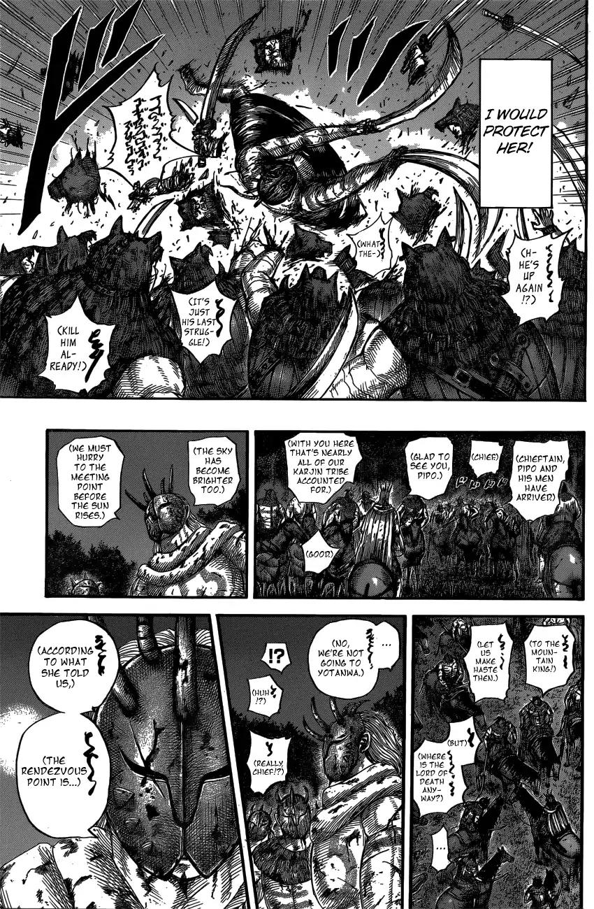 Kingdom manga, chapter 569, page 19 of 21