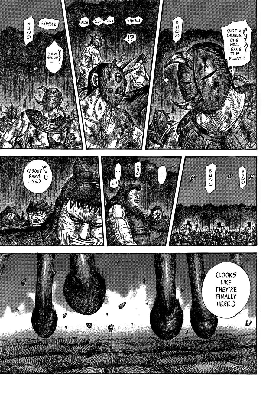 Kingdom manga, chapter 570, page 13 of 18