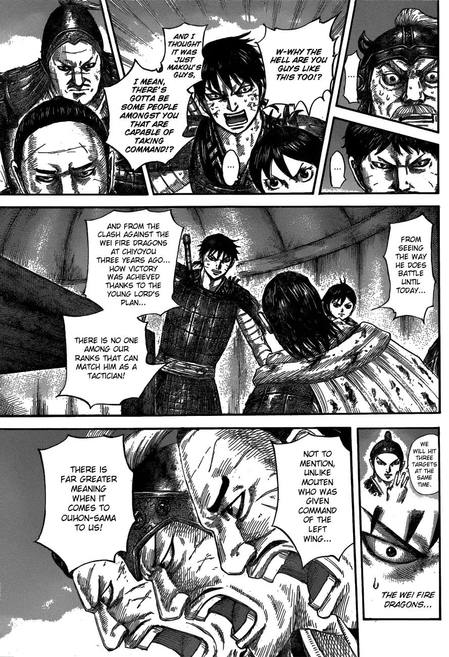 Kingdom Chapter 576 page 10 - Chapter 576: Ousen's Orders