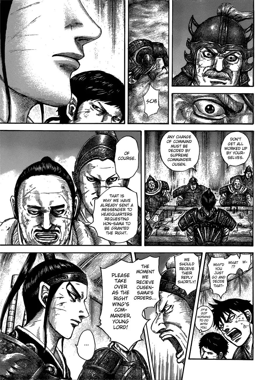 Kingdom Chapter 576 page 12 - Chapter 576: Ousen's Orders