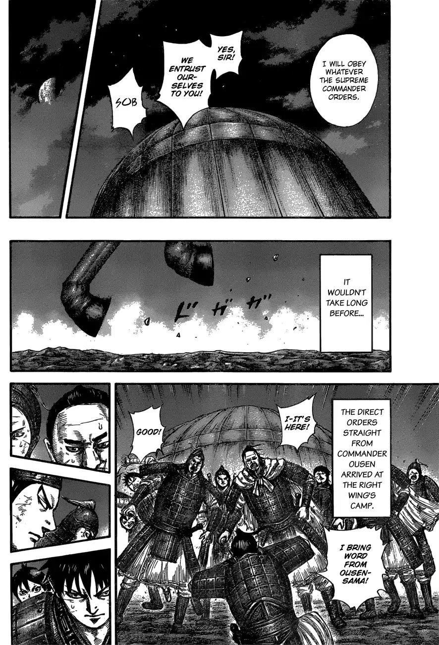 Kingdom Chapter 576 page 13 - Chapter 576: Ousen's Orders