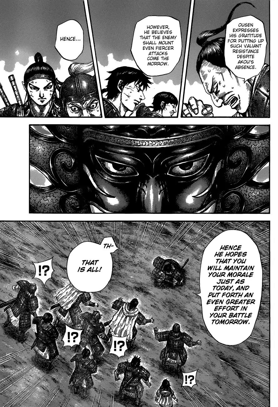 Kingdom Chapter 576 page 14 - Chapter 576: Ousen's Orders