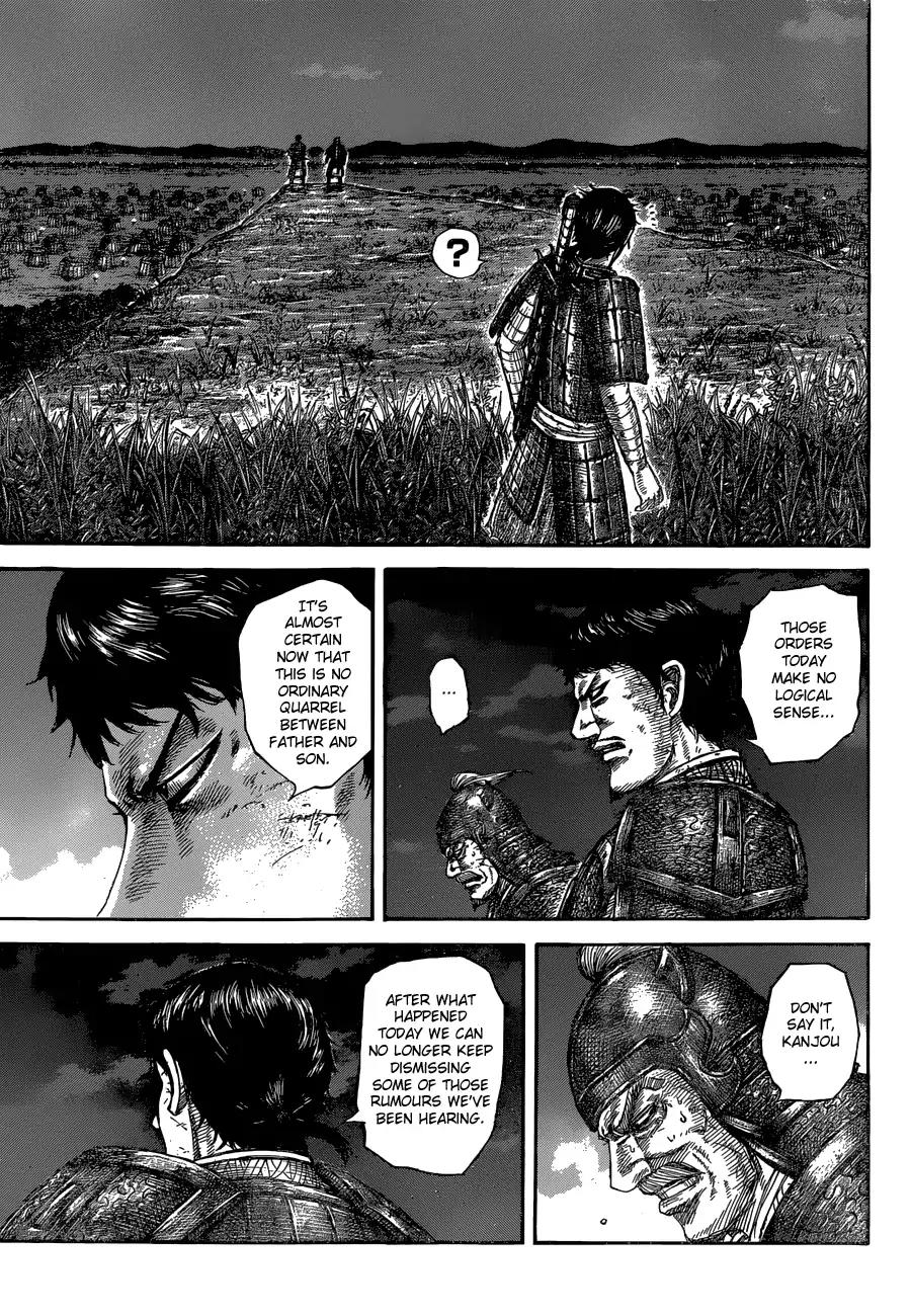 Kingdom Chapter 576 page 18 - Chapter 576: Ousen's Orders