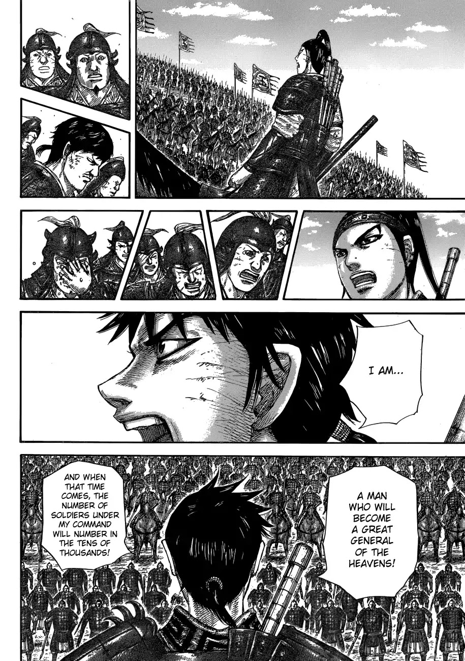 Kingdom manga, chapter 579, page 14 of 19