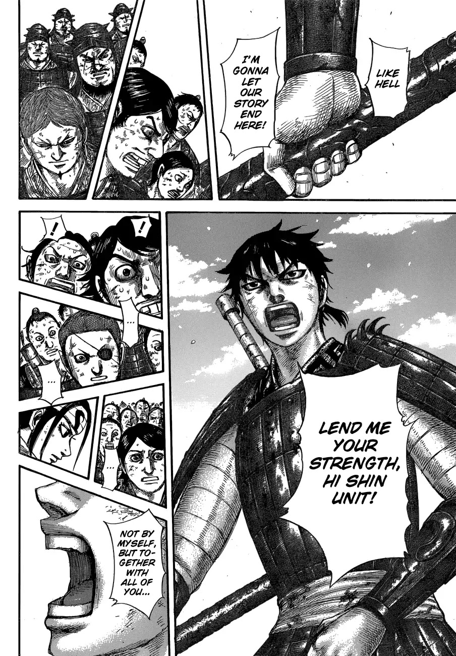 Kingdom manga, chapter 579, page 16 of 19