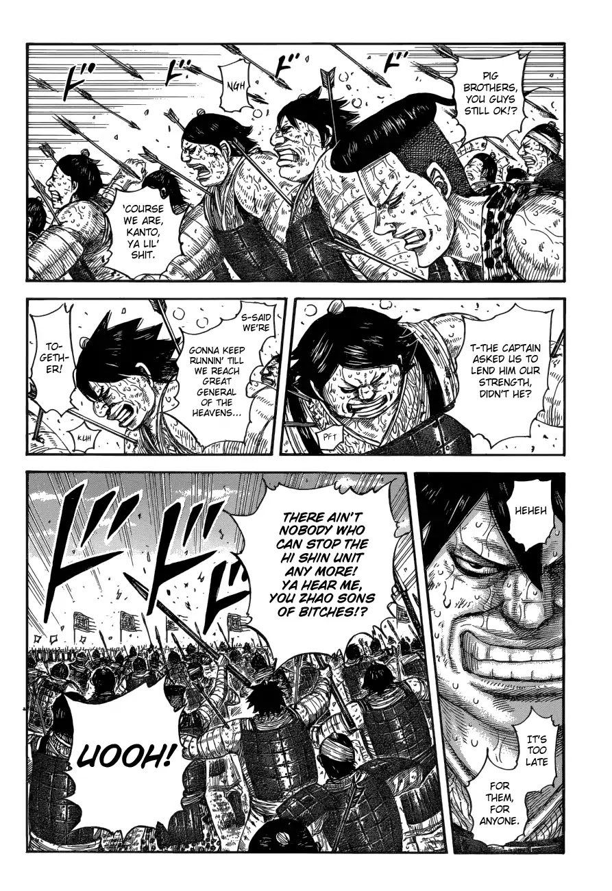 Kingdom manga, chapter 580, page 13 of 19