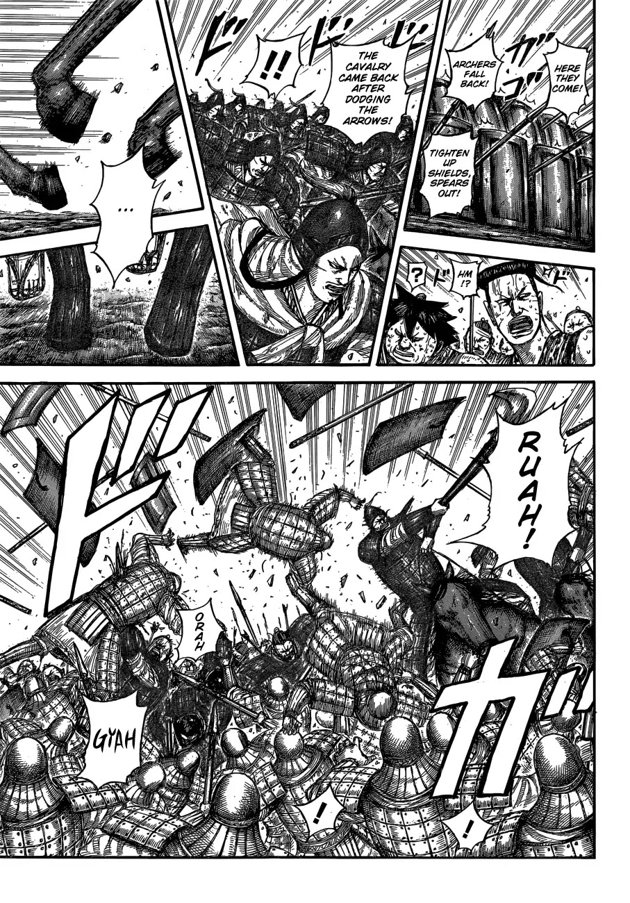 Kingdom manga, chapter 580, page 14 of 19
