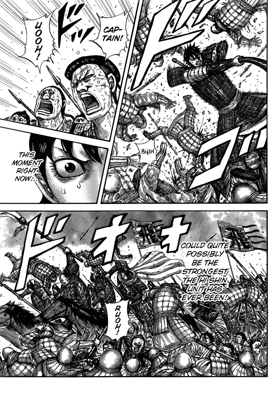 Kingdom manga, chapter 580, page 16 of 19