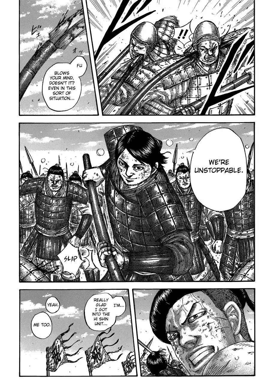 Kingdom manga, chapter 581, page 15 of 20
