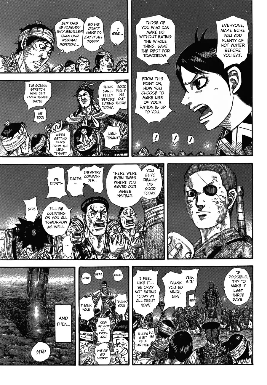 Kingdom Chapter 582 page 12 - Chapter 582: The Final Night