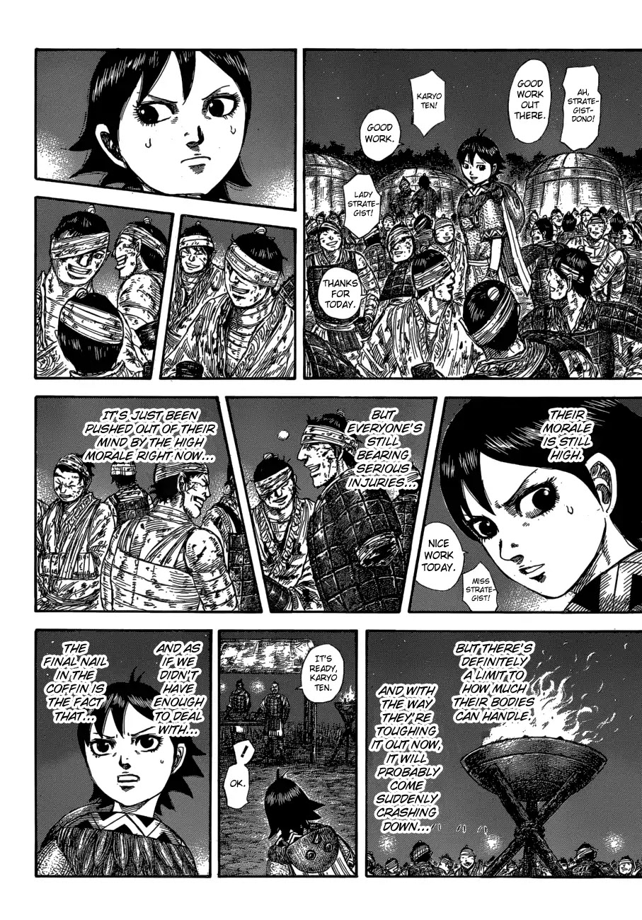 Kingdom Chapter 582 page 9 - Chapter 582: The Final Night