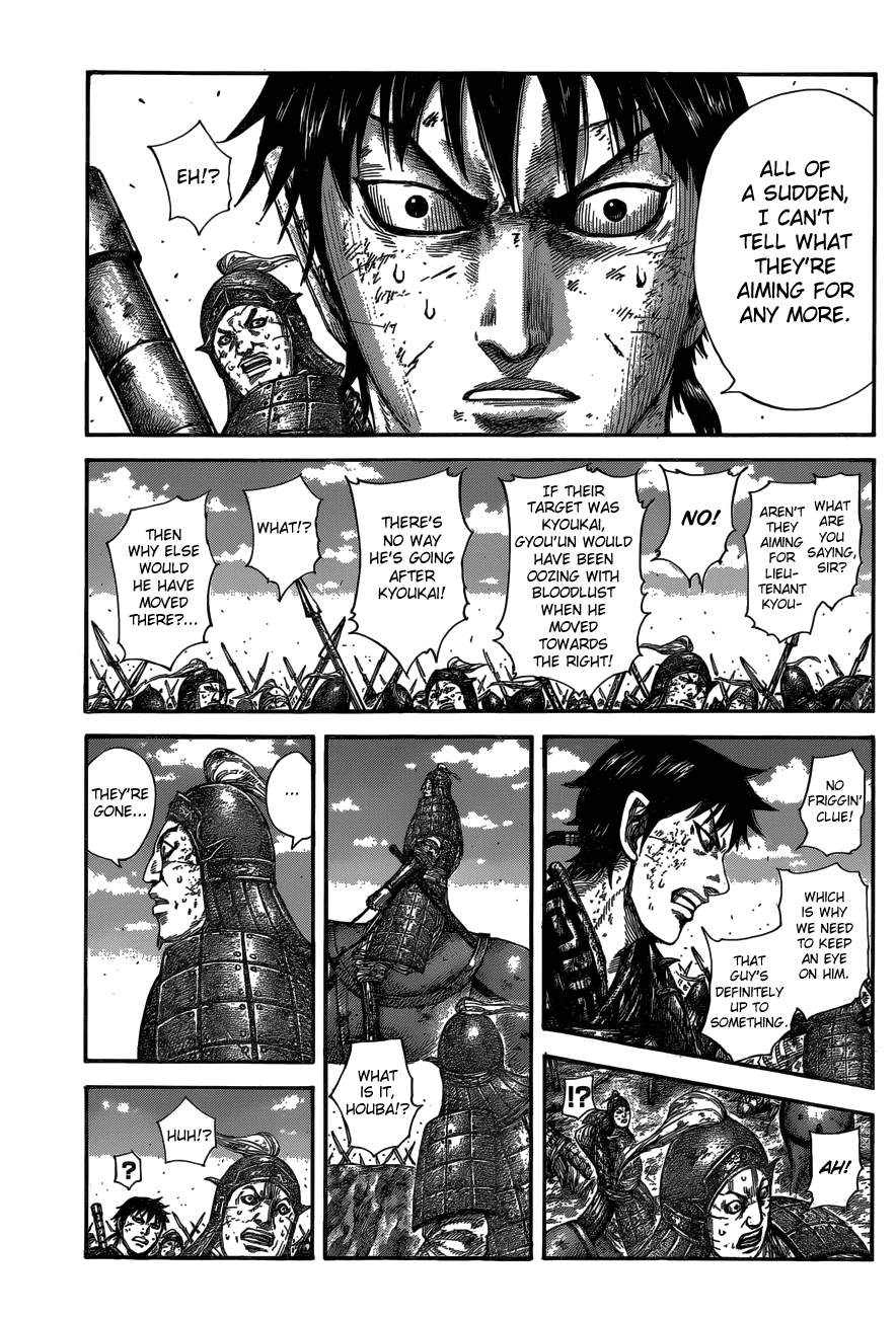 Kingdom Chapter 584 page 11 - Chapter 584: A Few Dozen Cavalrymen