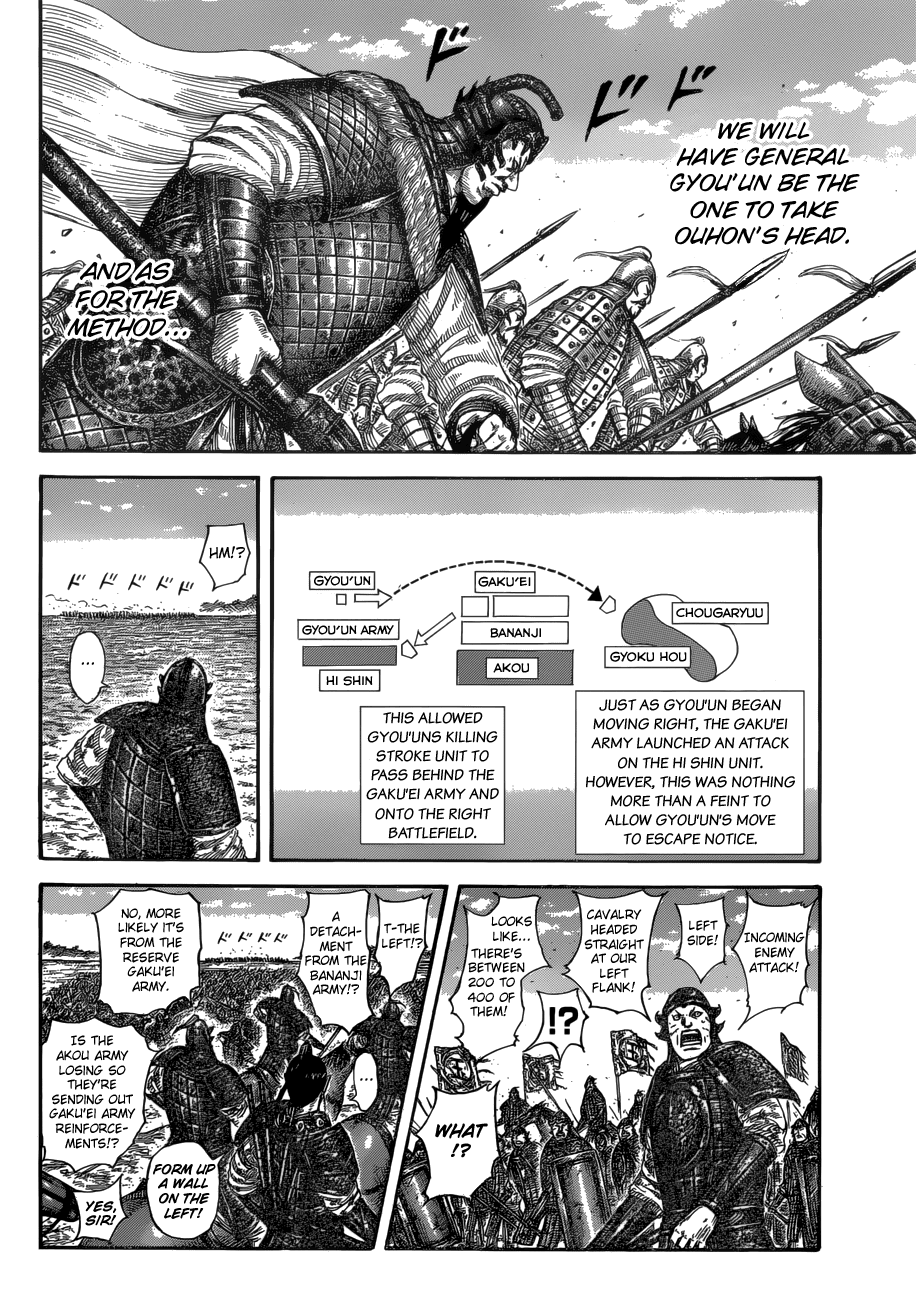 Kingdom Chapter 584 page 14 - Chapter 584: A Few Dozen Cavalrymen