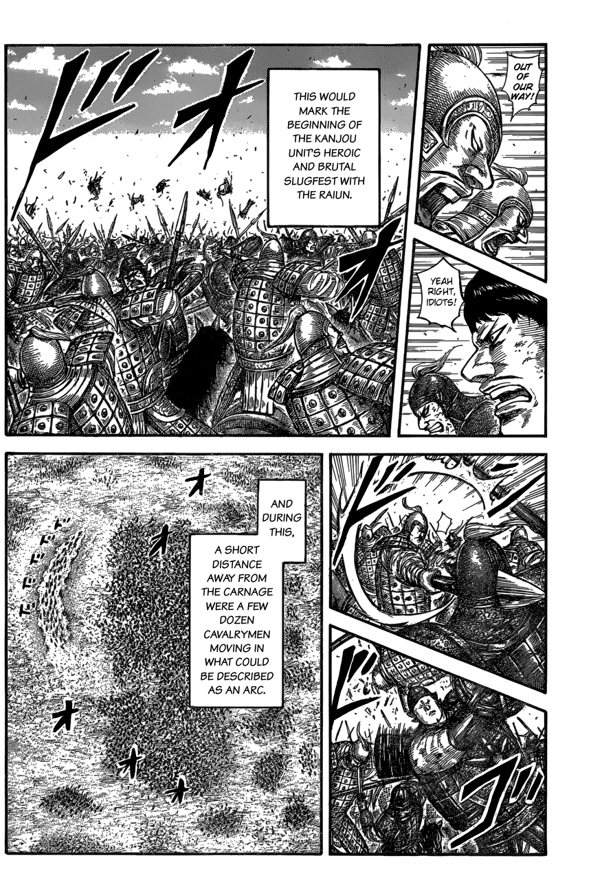 Kingdom Chapter 584 page 18 - Chapter 584: A Few Dozen Cavalrymen