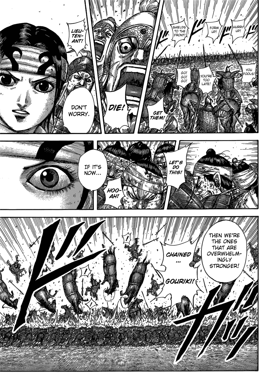 Kingdom Chapter 584 page 9 - Chapter 584: A Few Dozen Cavalrymen