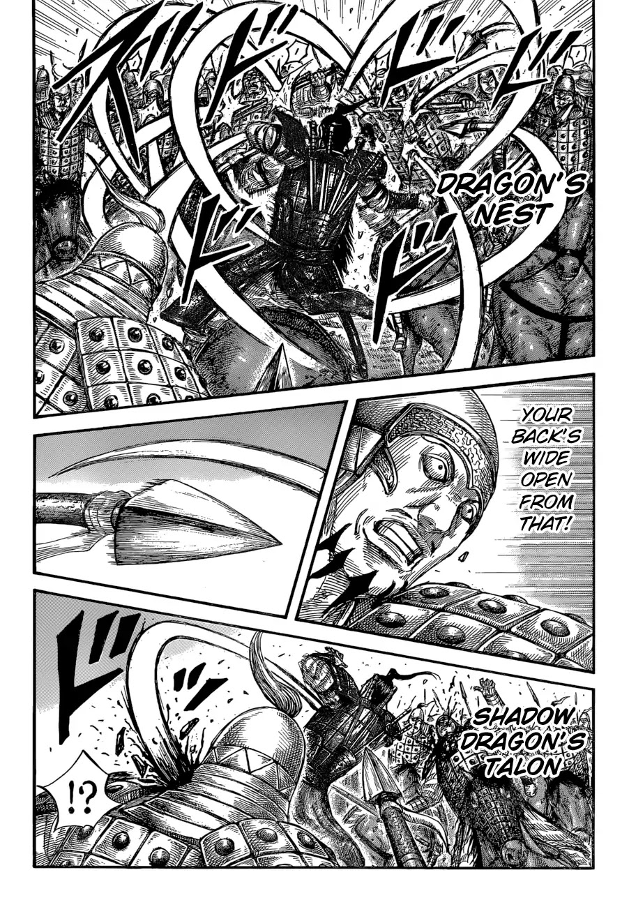 Kingdom Chapter 585 page 18 - Chapter 585: Raigoku