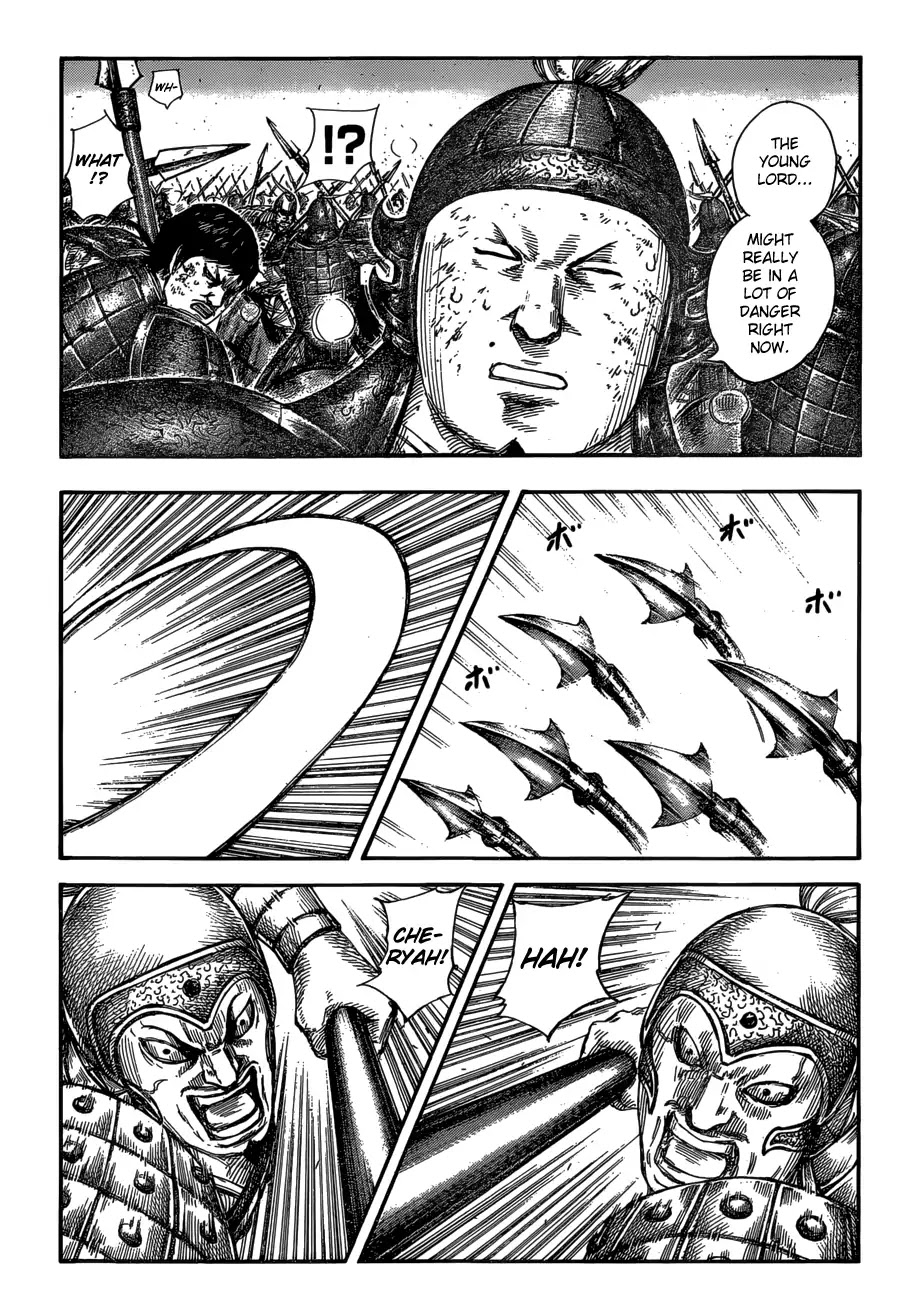 Kingdom Chapter 585 page 7 - Chapter 585: Raigoku