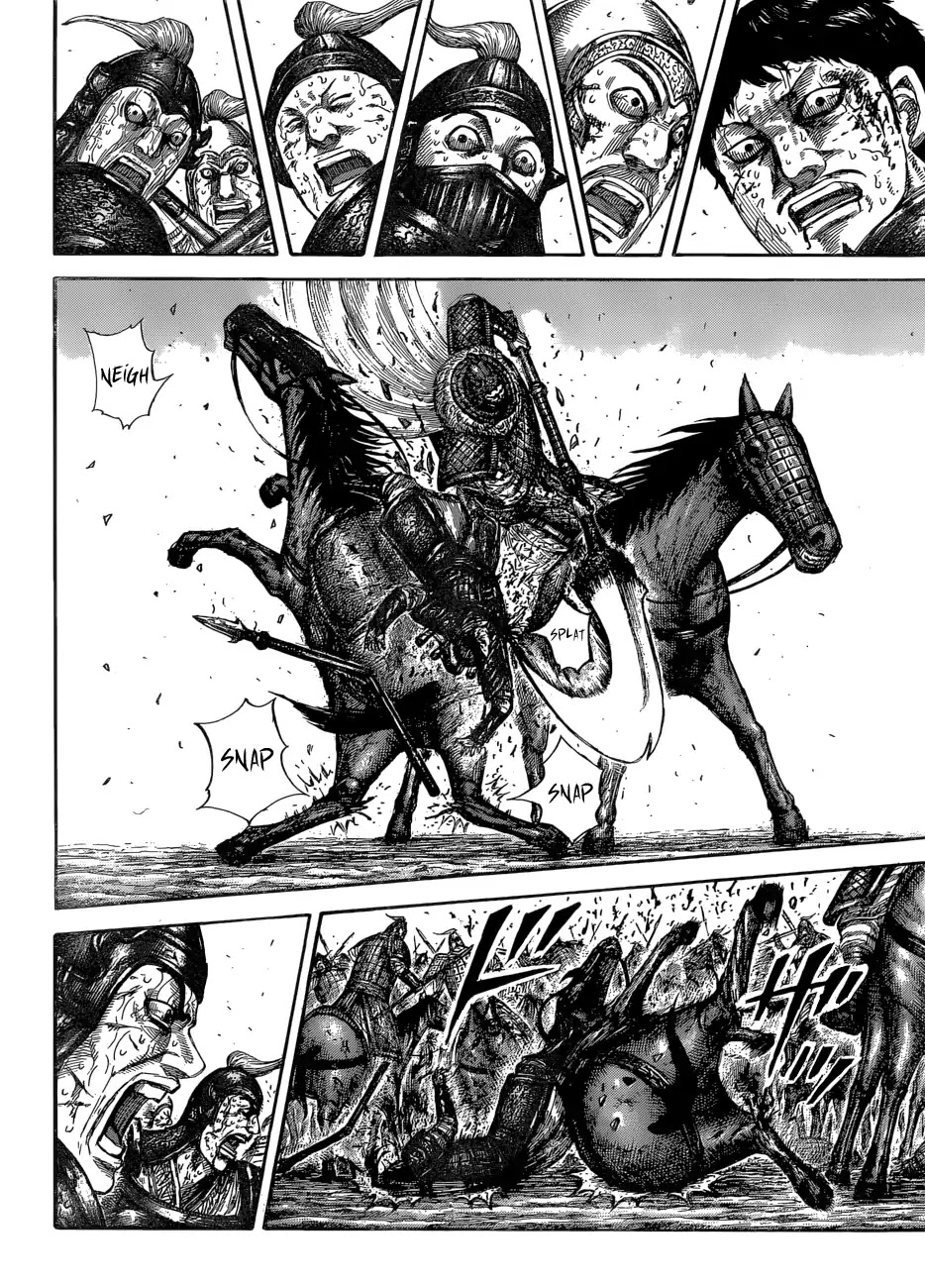 Kingdom manga, chapter 586, page 16 of 20