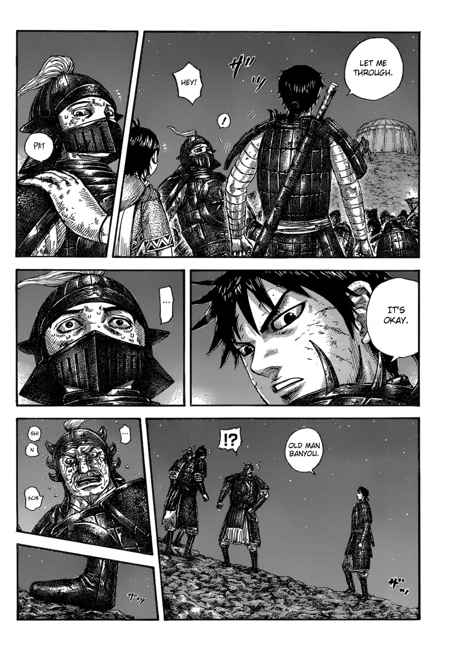 Kingdom Chapter 587 page 16 - Chapter 587:Only Prayers