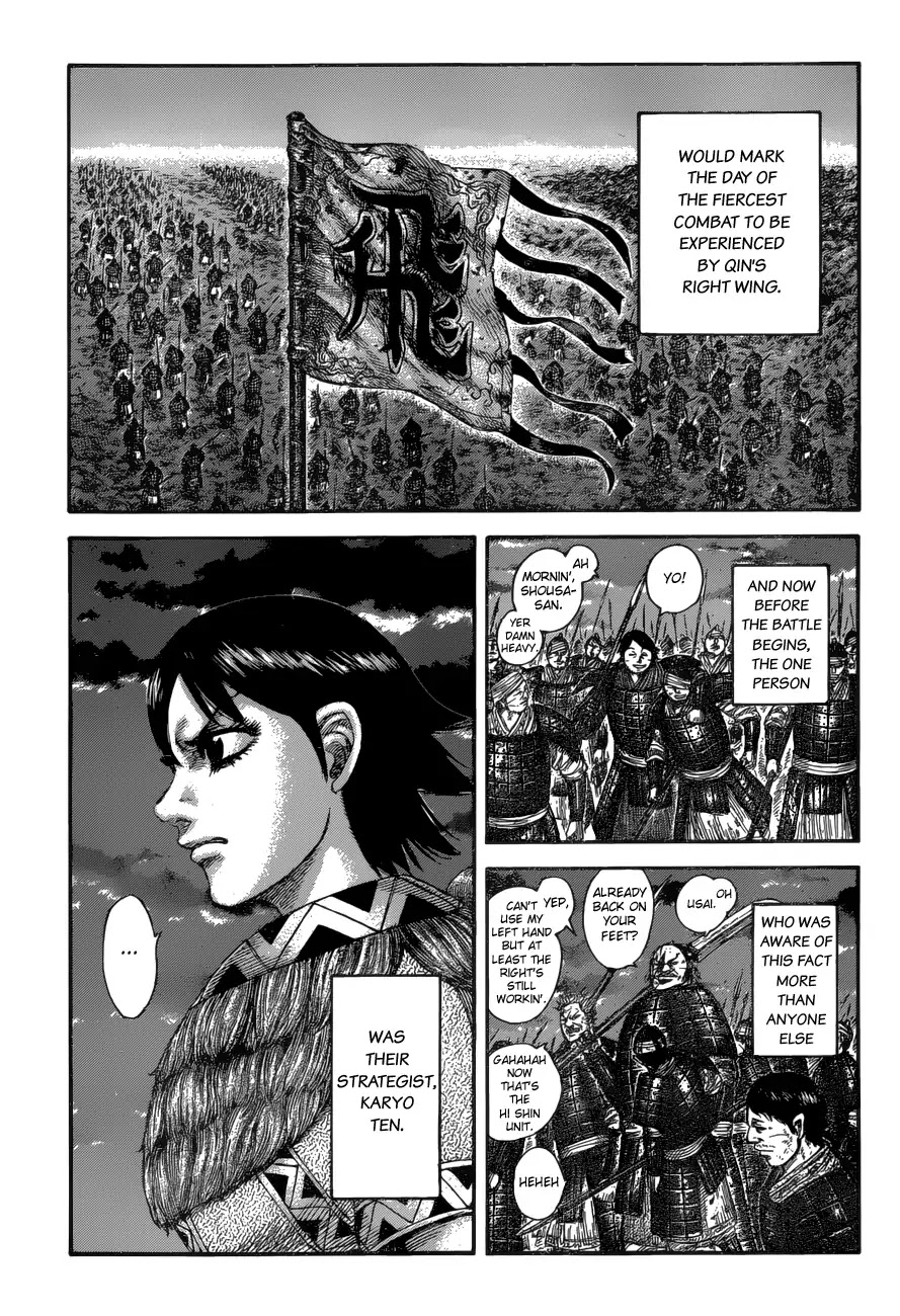Kingdom manga, chapter 589, page 15 of 20