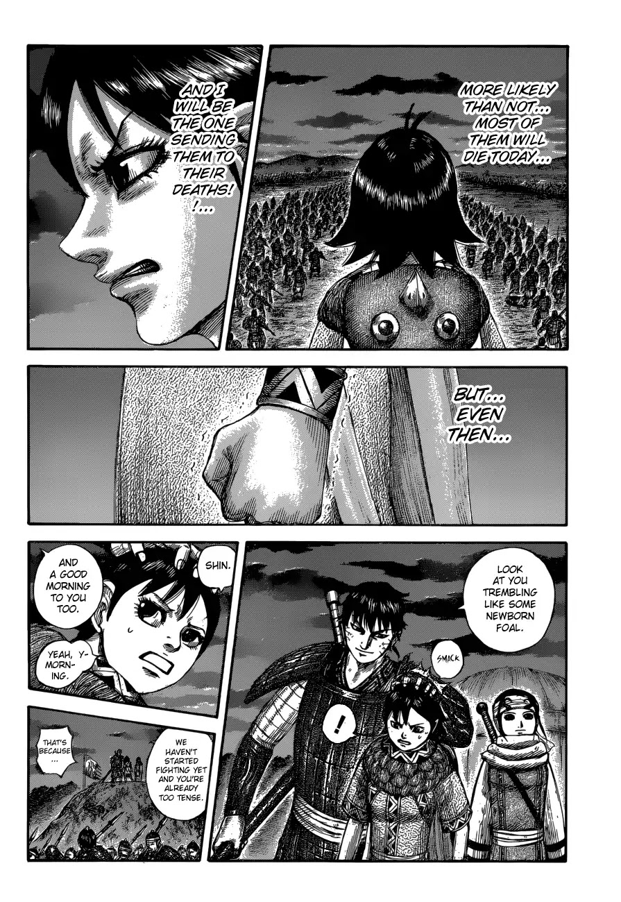 Kingdom manga, chapter 589, page 16 of 20