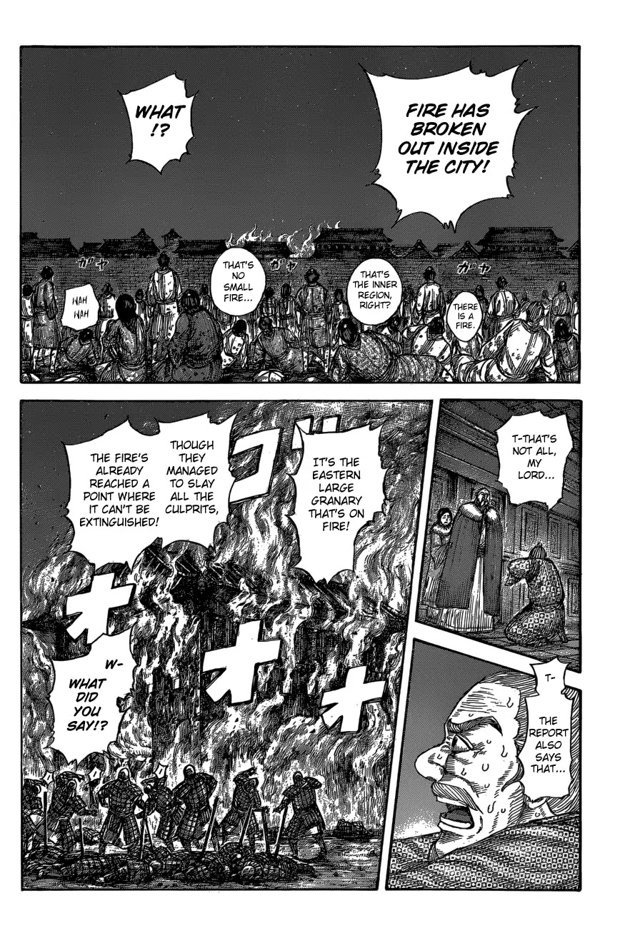 Kingdom manga, chapter 589, page 8 of 20