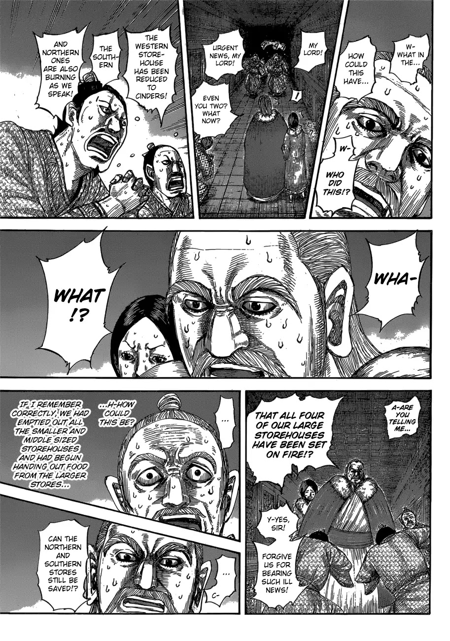 Kingdom manga, chapter 589, page 9 of 20