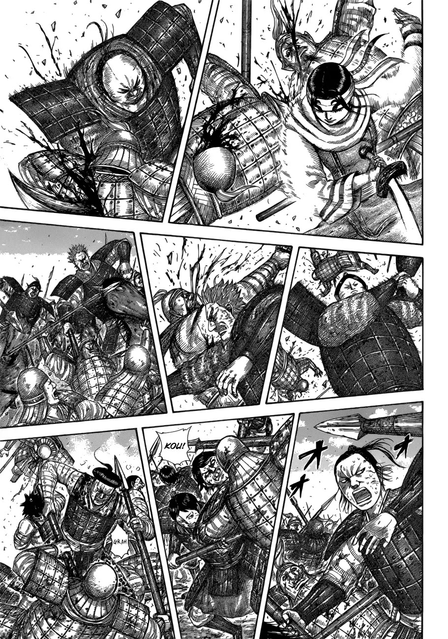 Kingdom Chapter 590 page 10 - Chapter 590: All Out on Offence