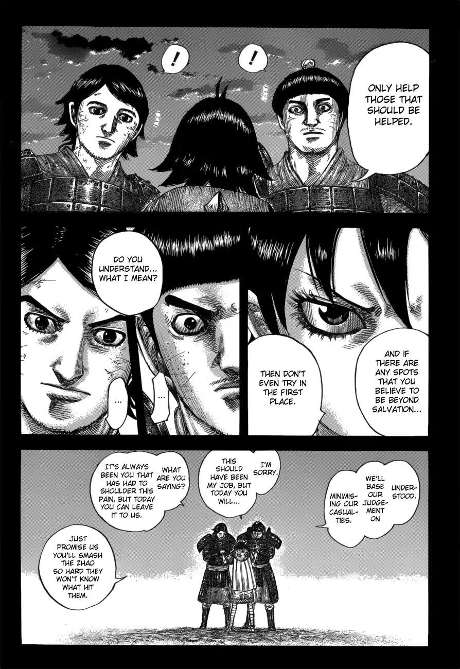 Kingdom Chapter 590 page 13 - Chapter 590: All Out on Offence
