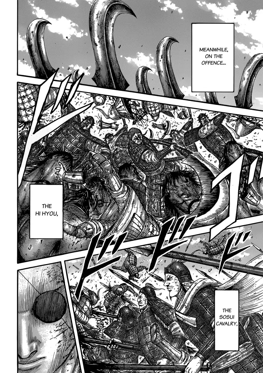Kingdom Chapter 590 page 15 - Chapter 590: All Out on Offence