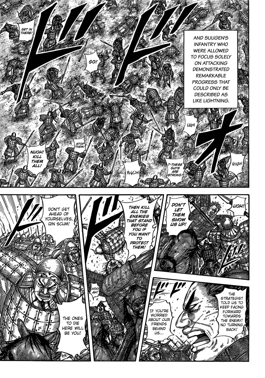 Kingdom Chapter 590 page 16 - Chapter 590: All Out on Offence